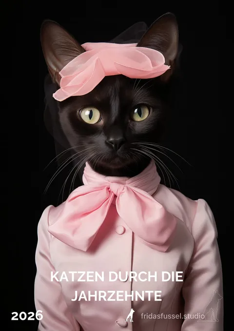 Katzen durch die Jahrzehnte 01