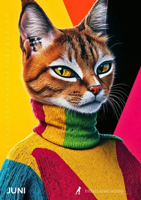 Katzen durch die Jahrzehnte 07