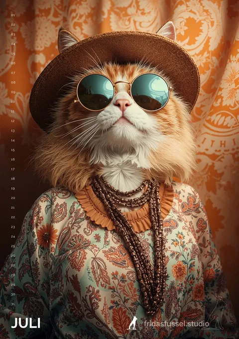 Katzen durch die Jahrzehnte 08